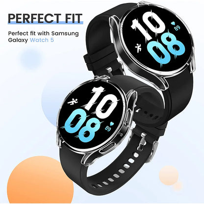 Suitable for Samsung Galaxy Watch 4 5 6 7 40Mm 44Mm Fully Covered Soft Material Shockproof and Scratch Resistant Protective Case