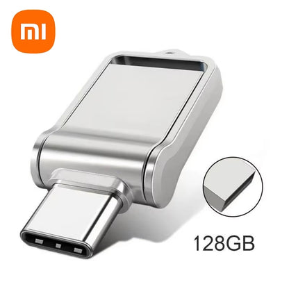 Xiaomi Mini 2TB Flash Drive USB 3.0 Fast Type C Pen Drive Memory Stick High Speed Data 512GB for Computers Phone PC Fast U Disk